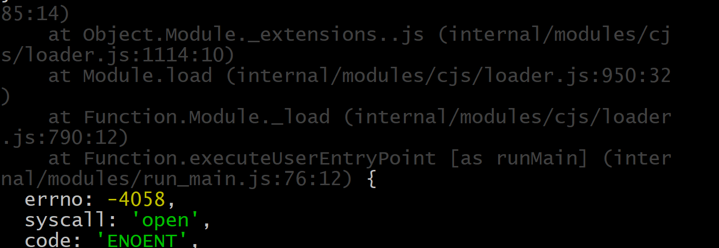 我如何修復來自 fs.outputJsonSync node.js 的錯誤