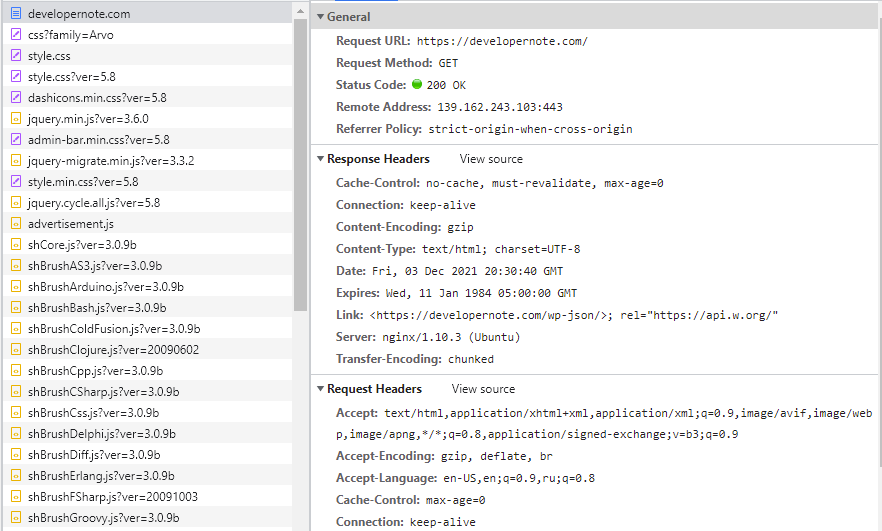 Nginx 不壓縮網頁
