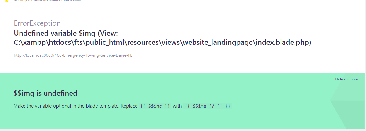 在 Jquery Image Slug 中使用 laravel veriable