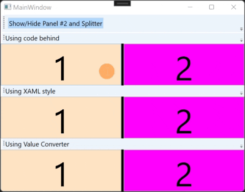 WPF:動態隱藏網格列并不總是使用樣式或 IValueConverter 正常作業