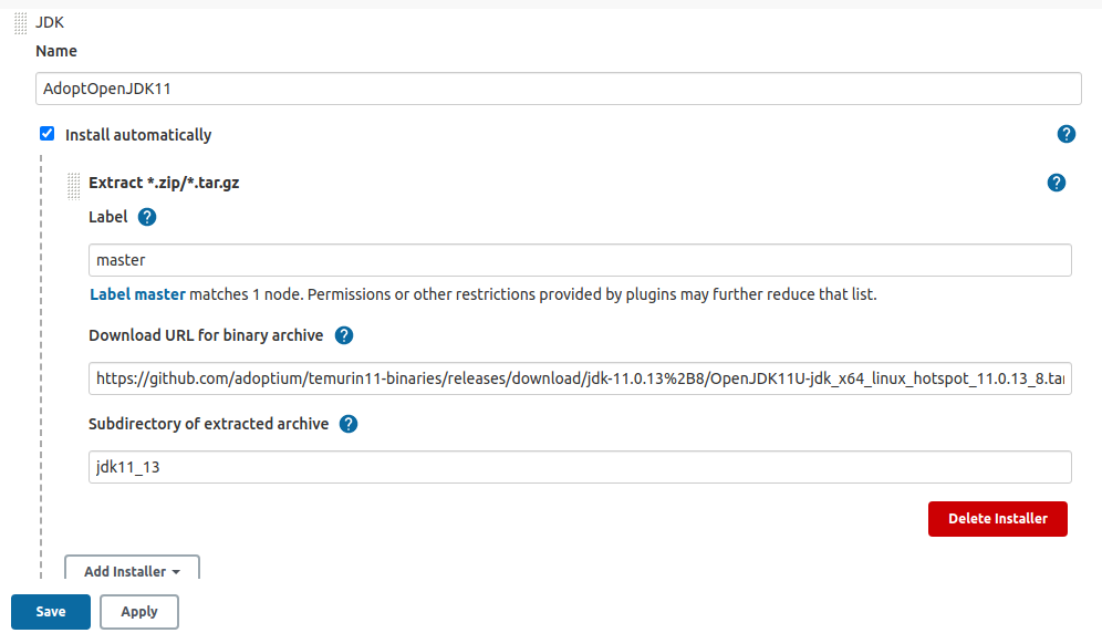 Jenkins 管道使用與腳本中指定的 Java 版本不同的 Java 版本