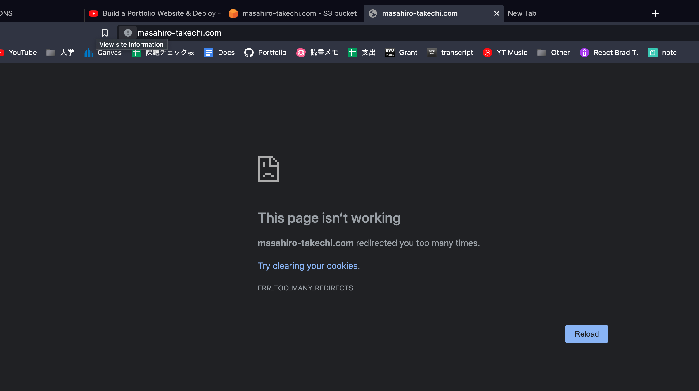 無法在 AWS s3 上托管靜態網站