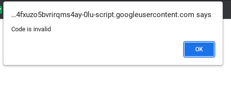 使用 url 查詢進行 Google 表單驗證
