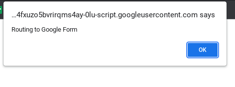 使用 url 查詢進行 Google 表單驗證
