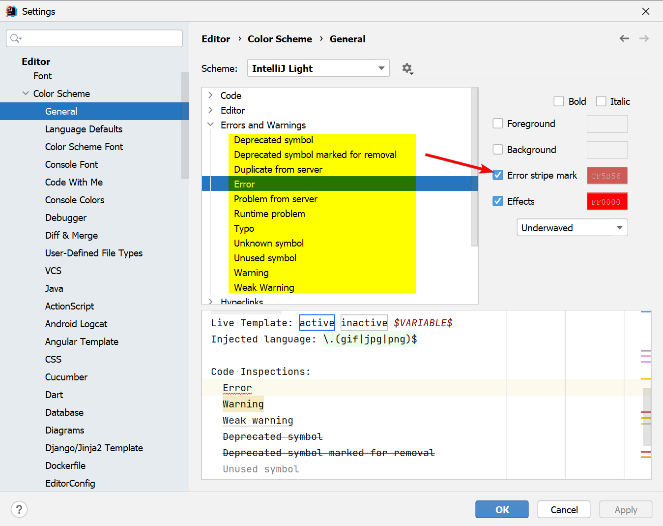 如何從 JetBrains IDEA 的滾動條中洗掉大部分亮點?