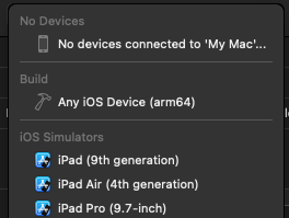 使用 Xcode 部署 Xamarin iPhone 不會顯示它已連接
