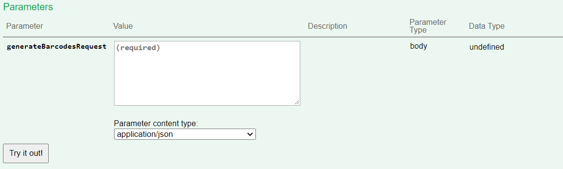 Swagger/OpenApi 模型示例值