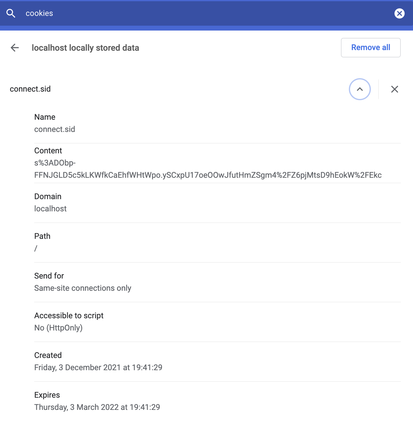 避免存盤用于訪問公共頁面的 cookie