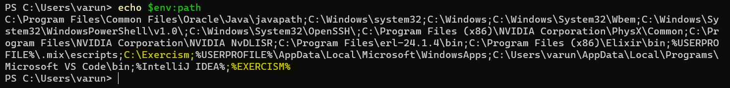 無法在 Windows Powershell 中運行該命令