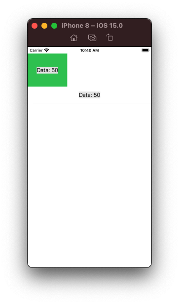 將 UICollectionView 與 UITableview 同步