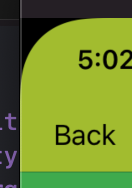 如何在 Objective C iOS 中顯示 leftBarButtonItem 與 backBarButtonItem 相同
