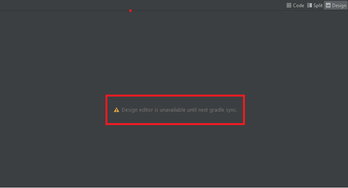 同步專案與 Gradle 檔案按鈕從 Android Studio 中消失了
