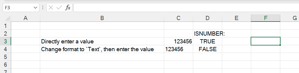 在 Excel 中將數字轉換為非數字