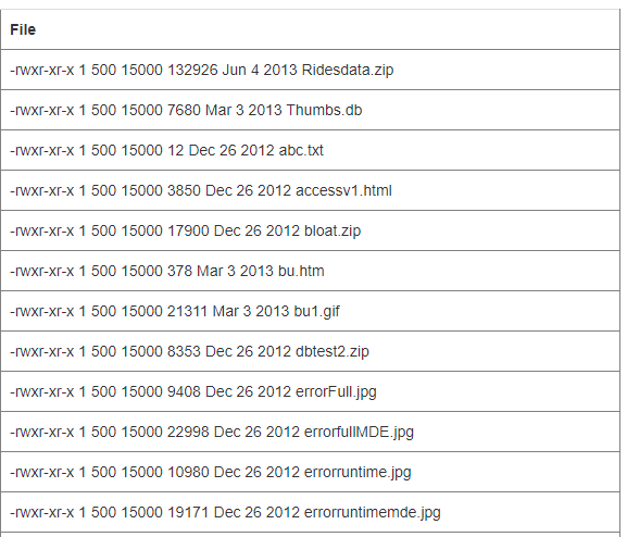 從 ftp 在 gridview 上顯示資料 查看更多：C#ASP.NET