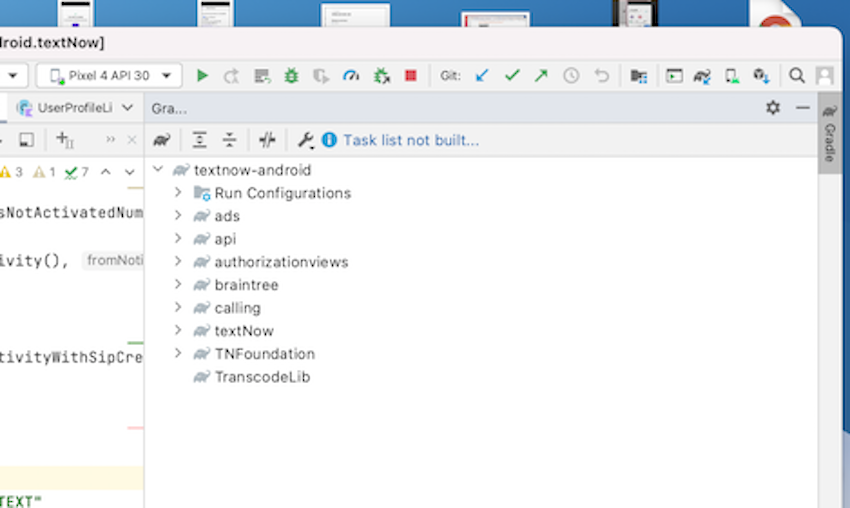 同步專案與 Gradle 檔案按鈕從 Android Studio 中消失了