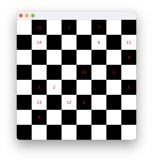 如何在 JButton 的 GridLayout 上隨機放置 JLabel？