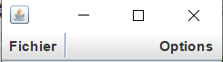 將兩個 JMenu 放在相鄰的 JAVA