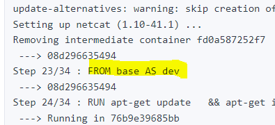 heroku.yml 不尊重 docker 構建目標