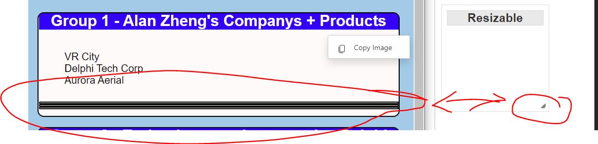 Jquery .resizable 功能 - 調整圖示大小顯示不正確