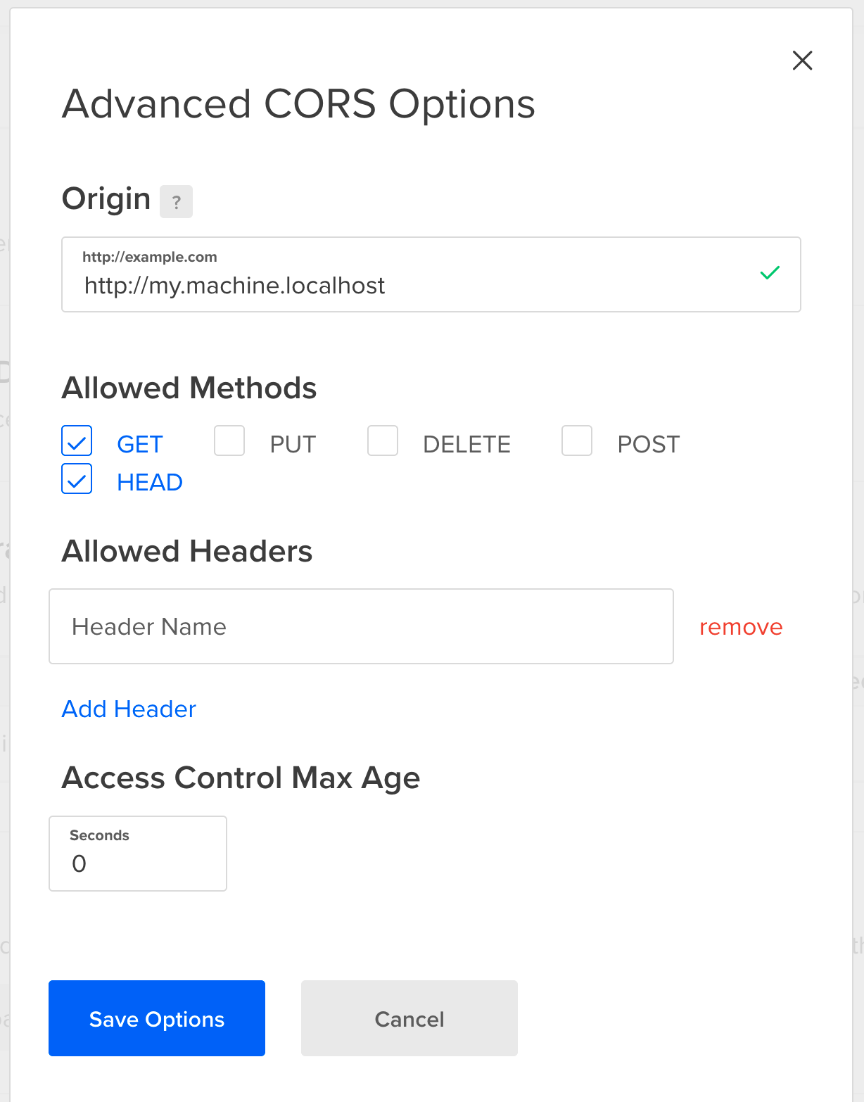 即使在 Digitalocean Spaces UI 中添加 CORS 設定后，物件中也缺少 access-control-allow-origin 標頭