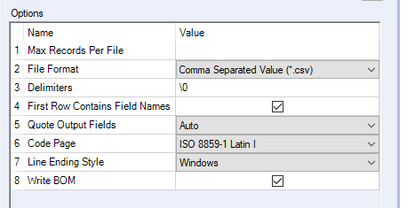 在字串周圍用雙引號撰寫 csv (Alteryx)