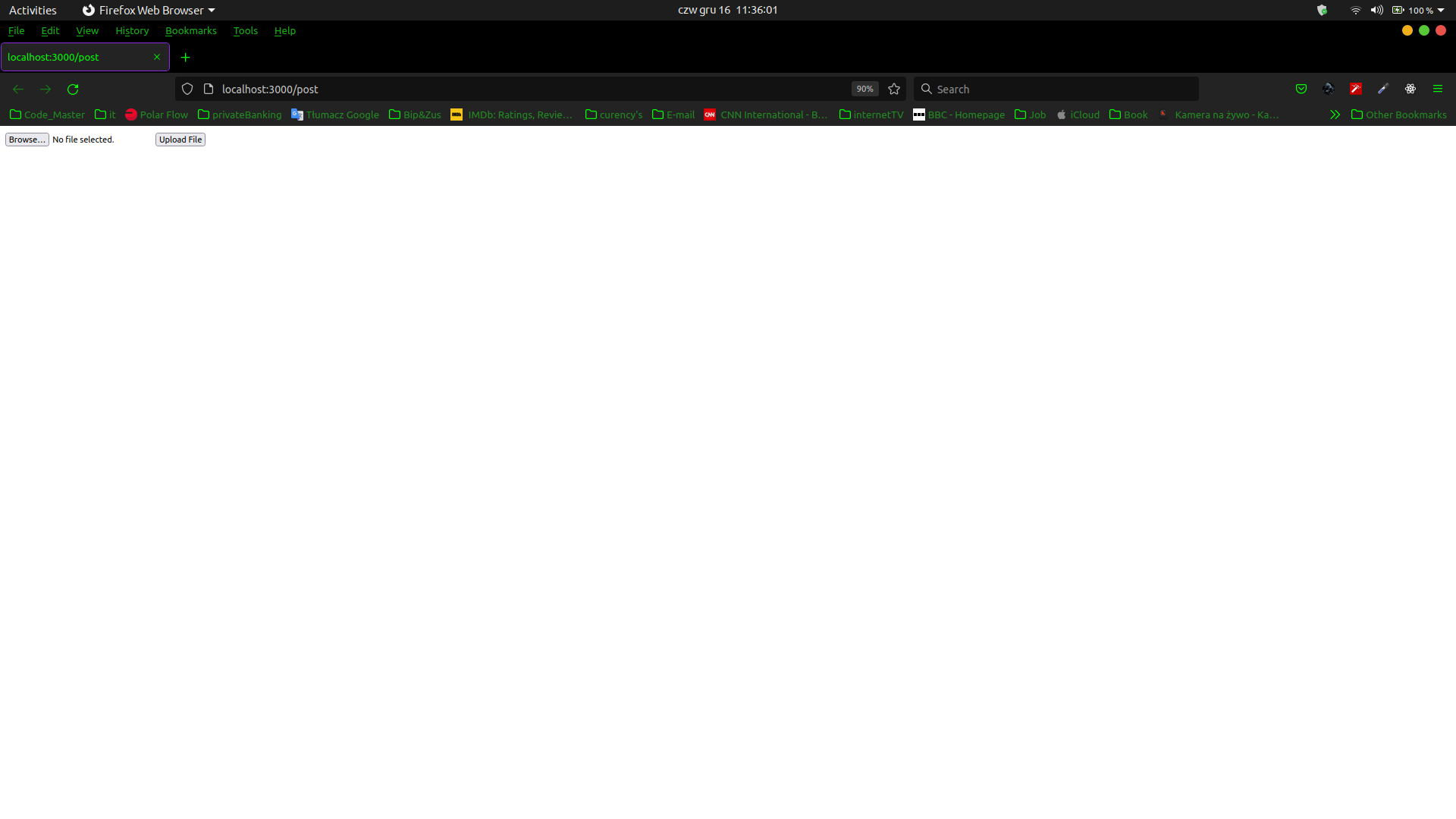 Multer nodejs - req.file 未定義