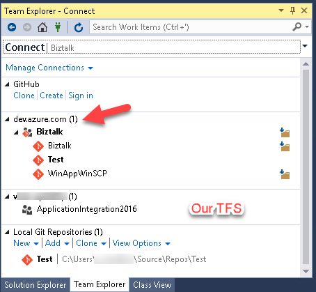 如何讓 Visual Studio 2015 與 Azure DevOps Git 存盤庫一起使用