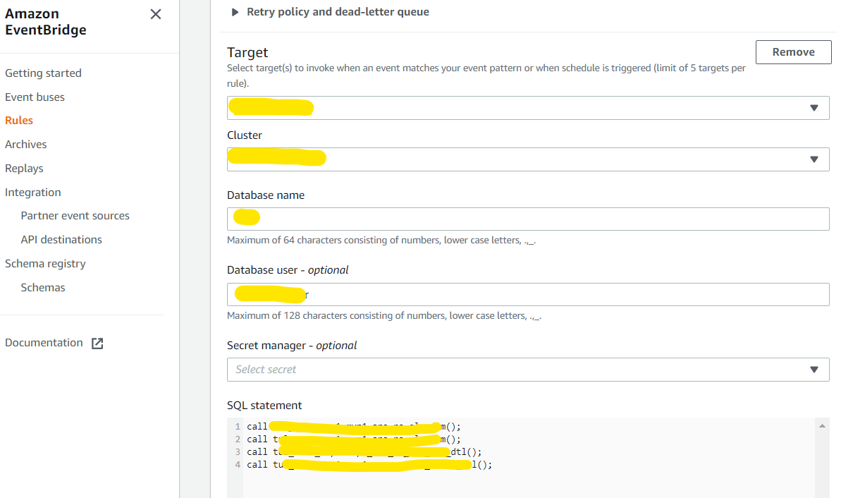 使用 AWS Glue 編排 Redshift 存盤程序
