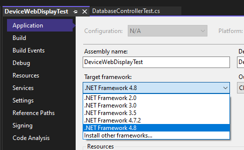 Visual Studio ~ 測驗專案找不到測驗專案的命名空間