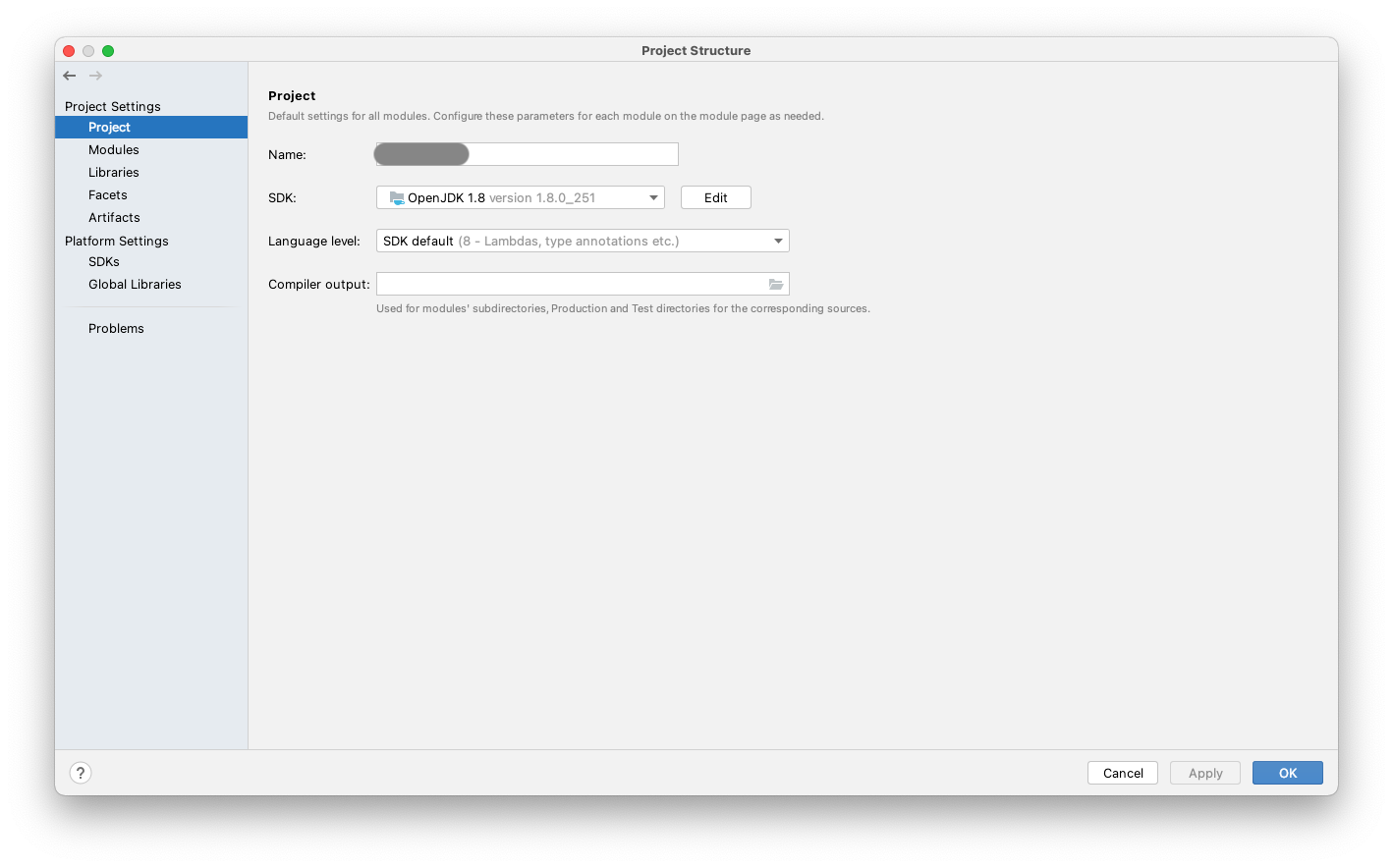 在使用 Java 17 專案后嘗試運行 Java 8 專案時出錯