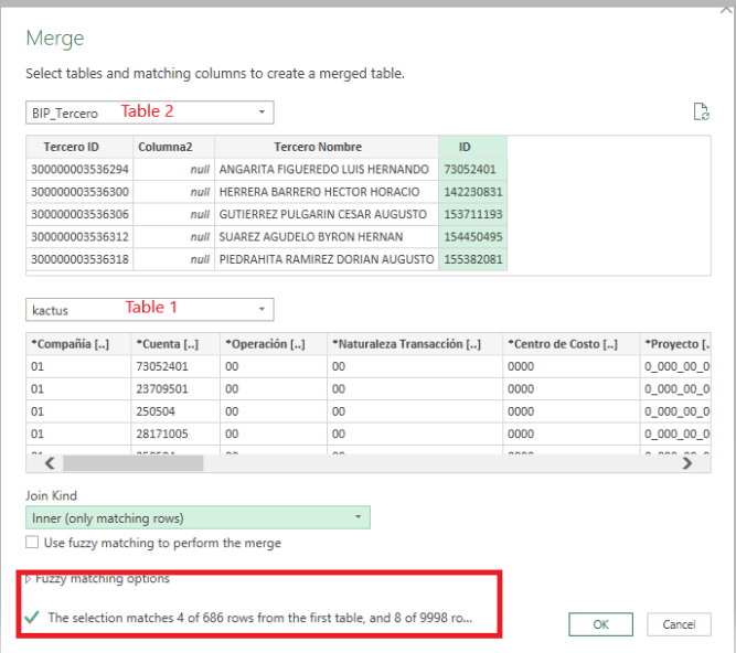 MERGE EXCEL - 無論 ID 是否在 table_2 中，如何從 table_1 獲取所有資料？