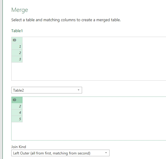 MERGE EXCEL - 無論 ID 是否在 table_2 中，如何從 table_1 獲取所有資料？