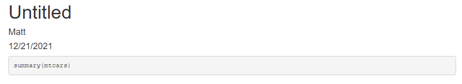 RMarkdown 使用注釋使部分可選