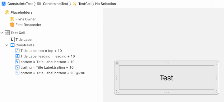 以編程方式移動約束 - Xcode 報告不存在約束的錯誤