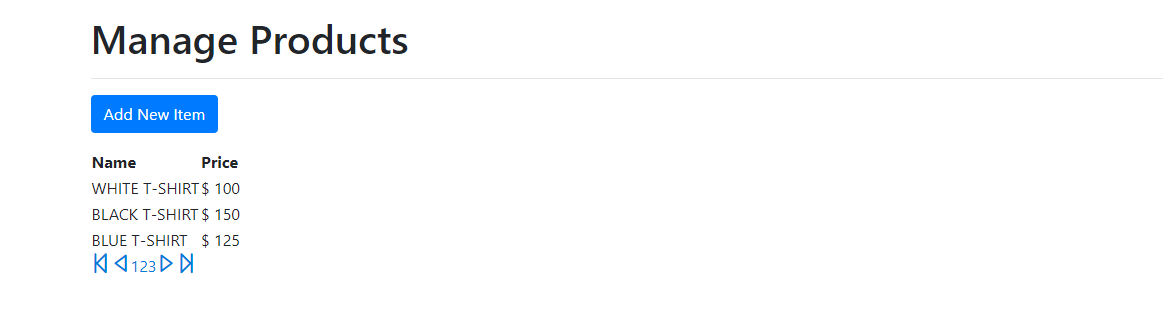 Angular 8 PrimeNG p 表分頁樣式