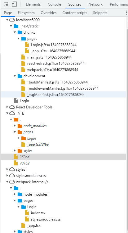 發出第一個請求時，next.js 會獲取整個應用程式嗎？
