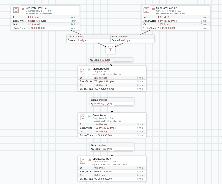 Apache Nifi - 從 CSV 檔案中獲取唯一記錄