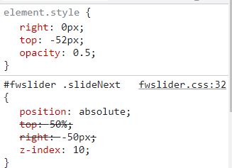 css 樣式被 element.style 覆寫