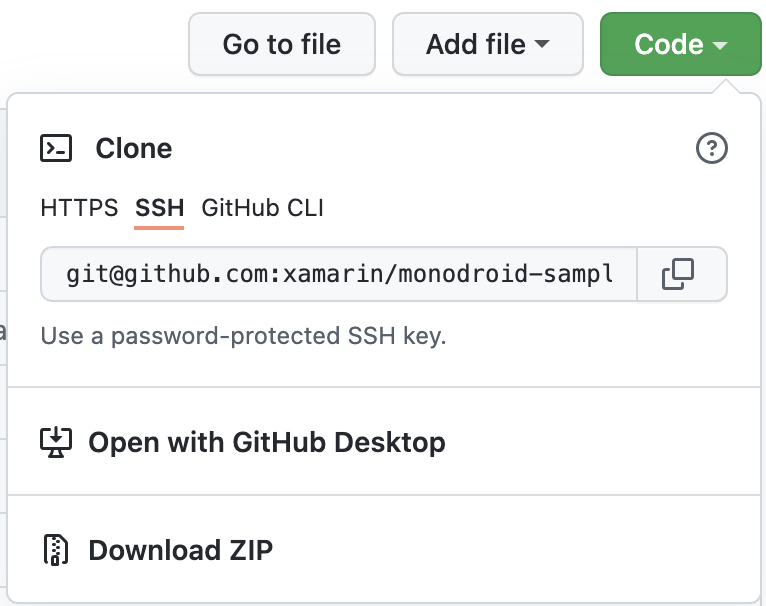 從 Github 頁面下載專案