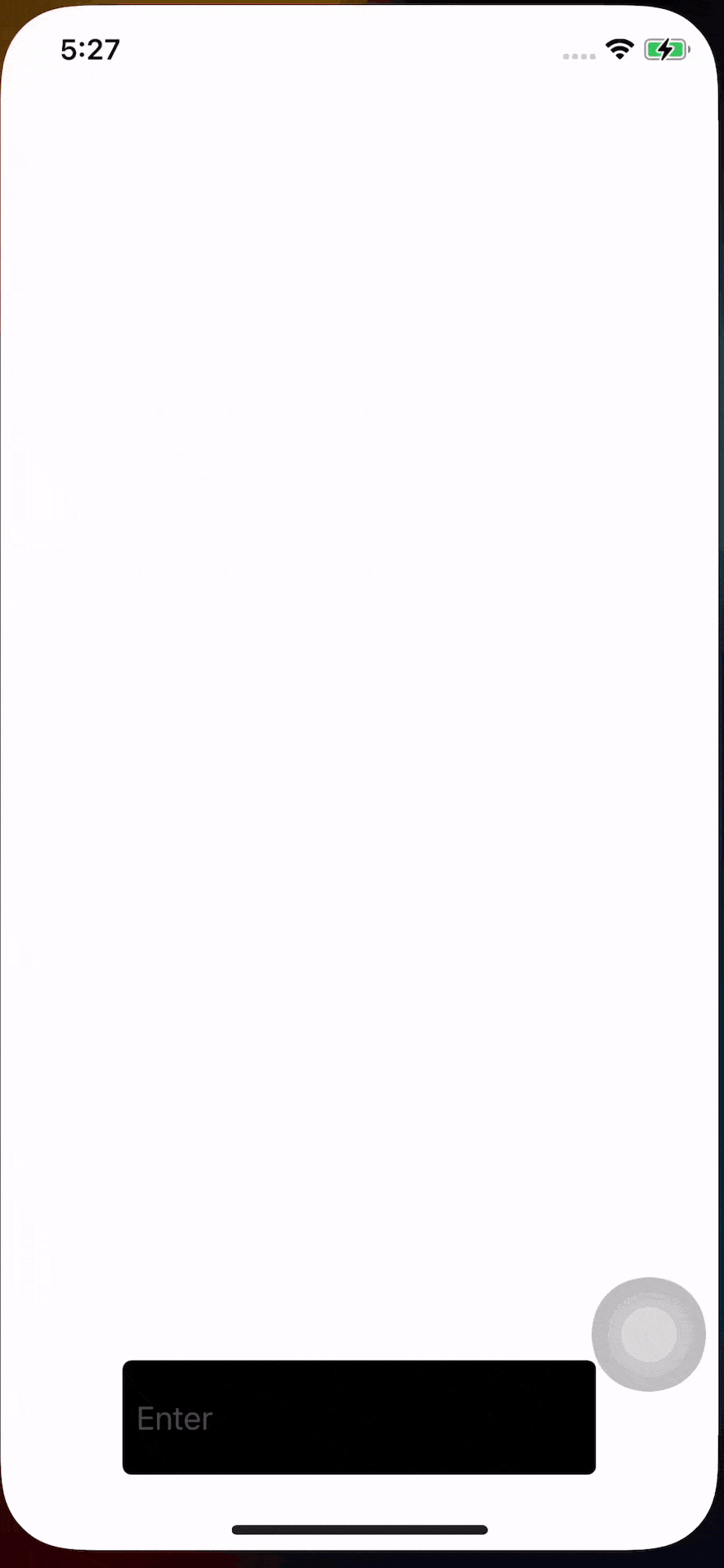 隱藏在鍵盤后面的 UITextfield