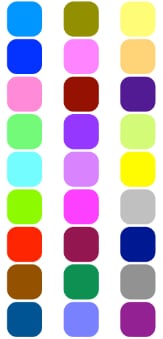 選擇器中的 LazyVGrid，使用 SwiftUI