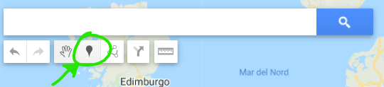 在網站中嵌入 Google 地圖的地點串列