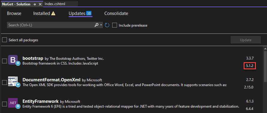 如何在不破壞我的專案的情況下升級 NuGet 包？