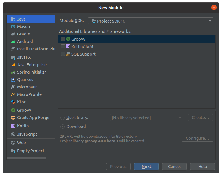 IntelliJ:創建 WebService 并且沒有 WebApplication 選項