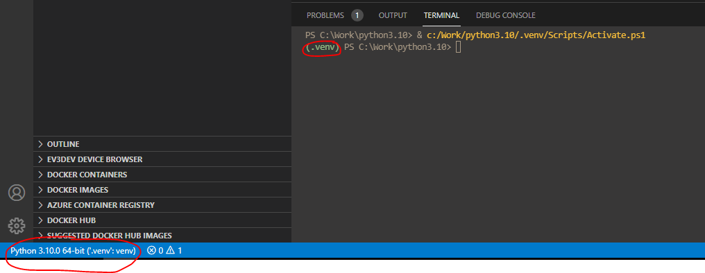 (False) 在 Visual Studio Code 的虛擬環境中使用全域 PyLint 匯入錯誤警告