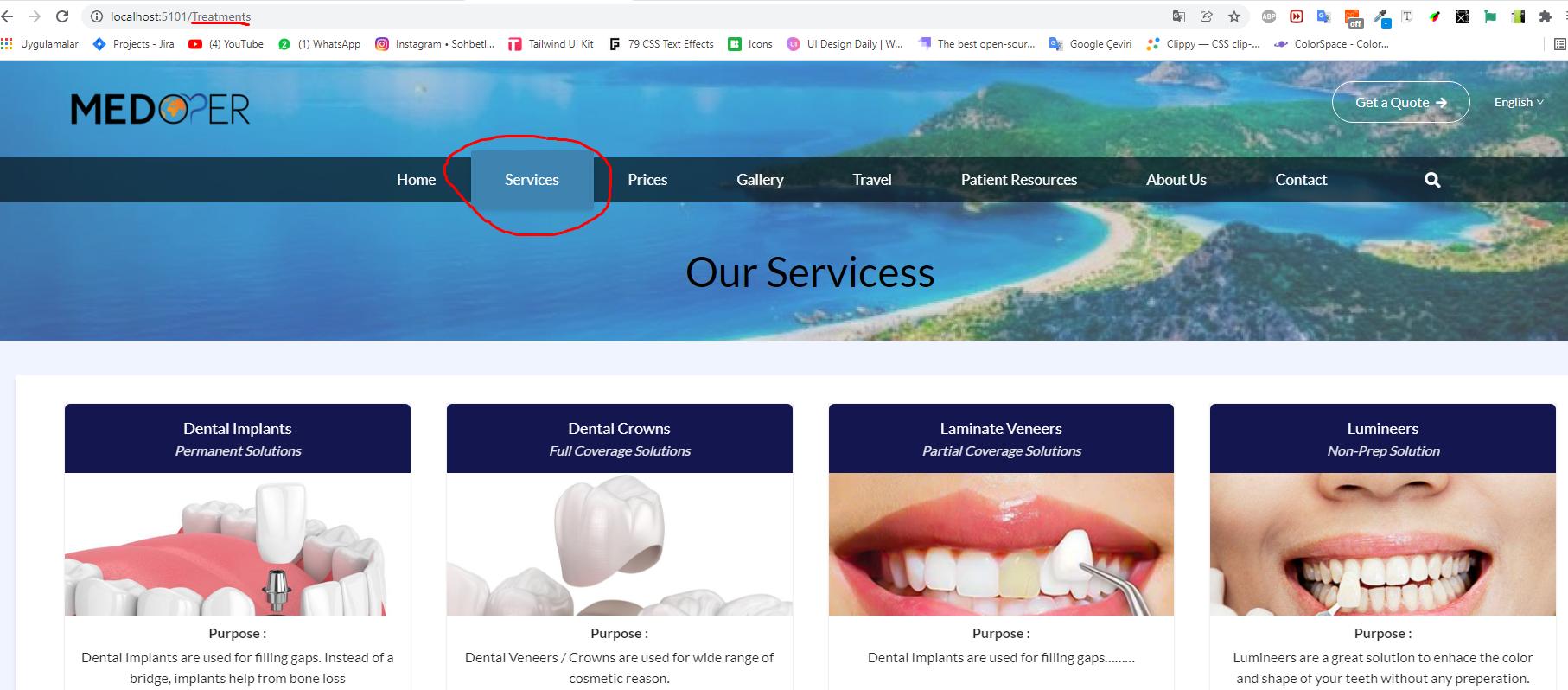 在詳細資訊頁面上反應 NavLink 活動類名