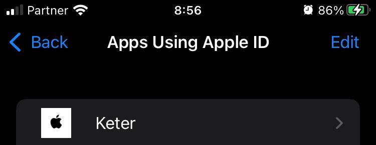 有沒有辦法使用 Apple Sign In 來確定用戶是在唱歌還是在唱歌