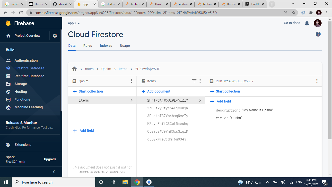 如何將 Dart 快照物件資料從 Flutter Firestore 轉換為字串變數？