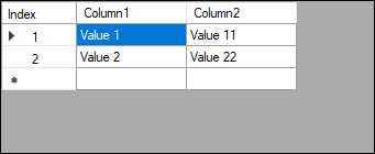 如何在VB.NET中設定DataGridView第一列(RowHeaders列)的標題
