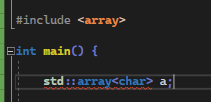 由于 cli::array 關鍵字 Visual Studio,C 不能使用 std::array